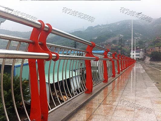南京河道不锈钢栏杆
